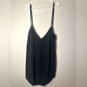Aritzia Babaton 100% black silk cami